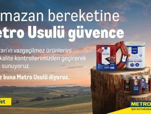 Ramazanda güvenli alışverişin adresi: Metro