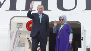 Cumhurbaşkanı Erdoğan, G20 Zirvesi için Hindistana gitti