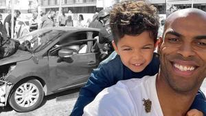 Antalyasporlu Naldo’nun kazada yaralanan 4 yaşındaki oğlu 48 saat uyutulacak
