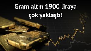 Gram altın 1900 liraya yaklaştı Bugün çeyrek altın ve gram altın ne kadar oldu 28 Kasım 2023 güncel altın fiyatları