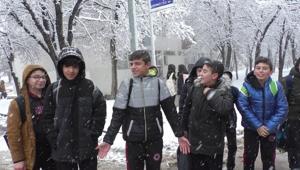 Erzurum’da okullar tatil