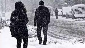 Erzurumda kar yağışı etkili oluyor