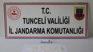 Tunceli’de jandarmadan uyuşturucu operasyonu: 1 tutuklama