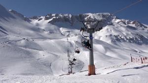 Davraz'a kar makinesi; sezon erken açılıp geç kapanacak