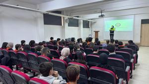 Çay'da öğrencilere trafik eğitimi 