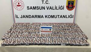 Samsun'da 6 bin 621 uyuşturucu hap ele geçirildi