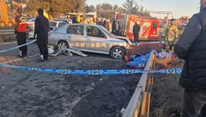 Diyarbakır’da otomobiller çarpıştı: 1 ölü, 1 yaralı