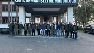 Orman Bölge Müdürü Kayıran çalışmaları inceledi