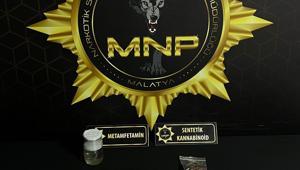 Malatya'da uyuşturucu operasyonuna 2 tutuklama