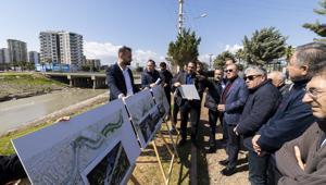 Başkan Seçer, Müftü Deresi Yaşam Vadisi Projesi’ni inceledi 