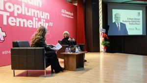 Yüreğir'de 8 Mart'a özel söyleşi