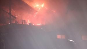 Mudurnu'da ev yangını