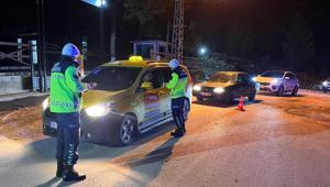 Kilis'te jandarma ekiplerinden trafik denetimi