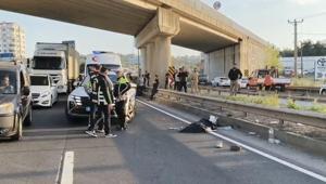Tekirdağ'da bariyerlere çarpan motosikletteki Ela öldü, sürücü yaralandı