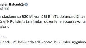 24 ilde dolandırıcılık operasyonları: 133 tutuklama