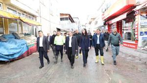 Selin vurduğu Havza’ya 50 milyon TL’lik acil destek