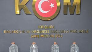 Kırşehir'de 20 litre etil alkol ele geçirildi