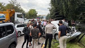 Erzurum’da yağışlı havada zincirleme kaza: 5 yaralı