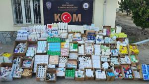 Uşak'ta 5 bin 958 kutu tarihi geçmiş hayvansal ilaç ele geçirildi