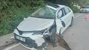 Ordu'da cip ile otomobilin çarpıştığı kazada 3 kişi yaralandı