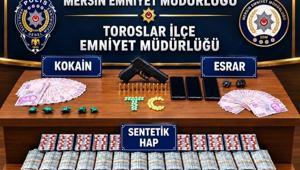 Mersin’de uyuşturucu operasyonu: 4 tutuklama