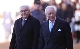 German president arrives in UK on landmark state visit