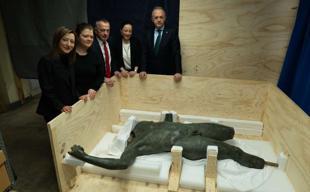 Emperor statue, Demosthenes head to return from US