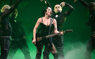 Lady Gaga halts concert after dancer falls off stage