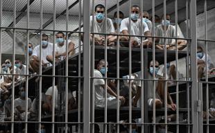 El Salvador leader defends mega-prison