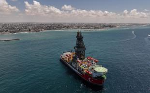 Drilling vessel Çağrı Bey arrives in Somalia for ‘historic mission’