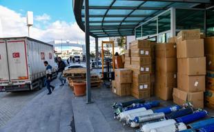 Aid convoy heads from Türkiye to Iran