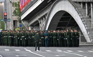 Moscow holds scaled-back Victory Day parade as Ukraine truce kicks in