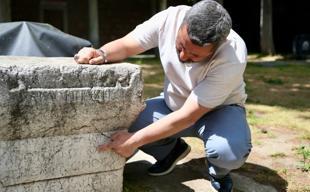 Roman-period altar stone found at Ottoman site in Kocaeli