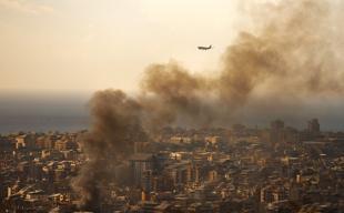 Israel military strikes Beiruts southern suburbs