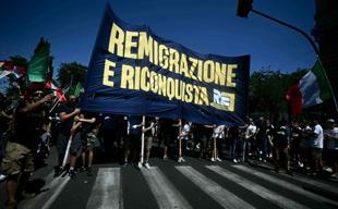 Far-right demo in Italy calls for ‘remigration’ of foreigners