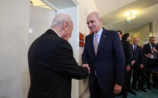 Parliament speaker meets political leaders over terror-free Türkiye legislation