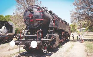 Restored steam locomotive museum welcomes visitors