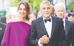 Wildfires force Clooney’s family to evacuate home