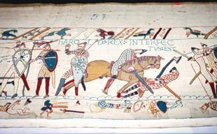 Bayeux Tapestry ‘mania’ sweeps UK as sold-out exhibition opens