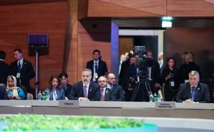 Fidan joins walkout as Herzog addresses Baku summit