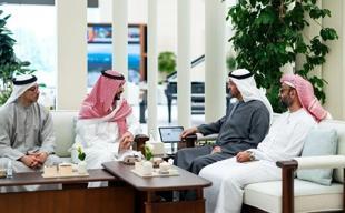 Saudi minister meets UAE president in Abu Dhabi