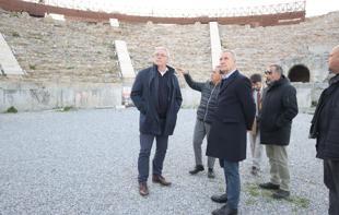 Former German president visits historic sites in İznik