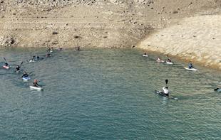 Türkiye’s highest dam doubles as training base for elite paddlers