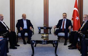 Turkish top diplomat discusses Gaza peace plan with Hamas officials