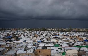 Chilly Gaza braces for more winter rain and word of any progress in ceasefire talks