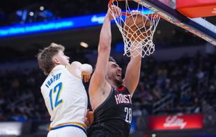 Şengün leads Rockets past Pacers