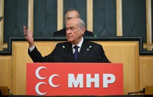 MHP leader rules out early polls, rejects CHP calls