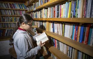 Bolu mansion library offers students quiet retreat in shadow of history