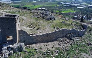 Ancient walls of Sillyon restored