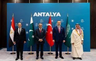 Fidan hosts four-nation meeting at Antalya forum as ceasefire efforts continue
